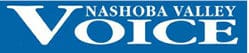 A blue and white logo for the washington post.